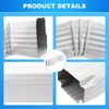 Gutter Downspout Elbow S-shape Style B (offset=3) Zig Zag Elbows