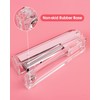 Honagu Clear Acrylic Stapler, Desktop Stapler, Office Stapler, Elegant Modern