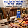 Linseed Oil for Painting 100ml, Refined Linseed Oil, Oil Paint