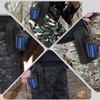 WALWAL Tactical Waist-Bag Compatible for Nerf Elite Series Gun(Black)