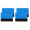 4PCS Car Wrapping Vinyl Squeegee Scraper Tool Wrap Soft Felt