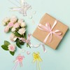 M METERXITY 100-Pack Ribbon Pull Bows, 3.74 Inch / 9.5cm