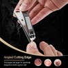 FERYES Ingrown Nail Clipper - Slant Curved Blade Nail Clipper