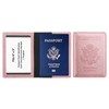 Ciana Passport Holder for Men and Women - PU Leather