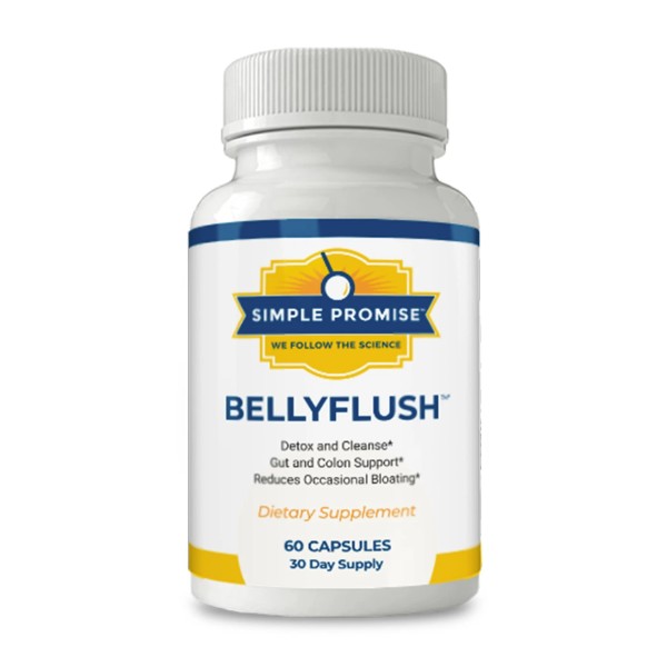 Simple Promise BellyFlush - Detox and Colon Cleanse Supplement -
