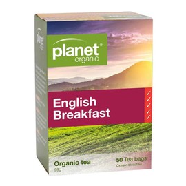 Planet Organic English Breakfast 50 Tea Bags