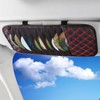 2PCS Car CD Holder Storage Case, Car/Truck/SUV Sun Visor Organizer,