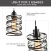 IHENGYANLT 2 Pack Pendant Light, Pendant Lights Kitchen Island, Glass