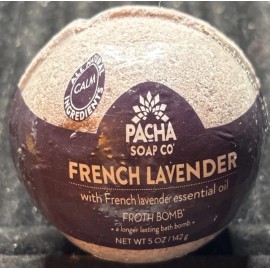 Pacha Soap Co.'s French Lavender Froth Bomb
