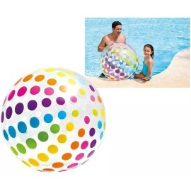 Intex | Pelota Playa Colores Transparente | 107cm | 42