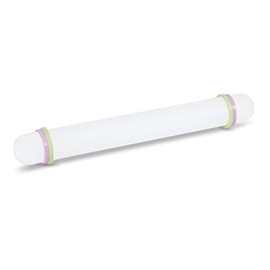 Staedter Rolling Pin with Spacer, White,