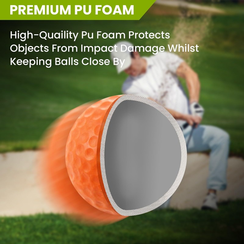 FINGER TEN Golf Practice Balls Elastic Foam Soft Value 24