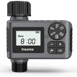 Does Not Apply Outdoor Garden Hose Faucet Timer Programmable Water Sprinkler 1-Outlet Irrigatio