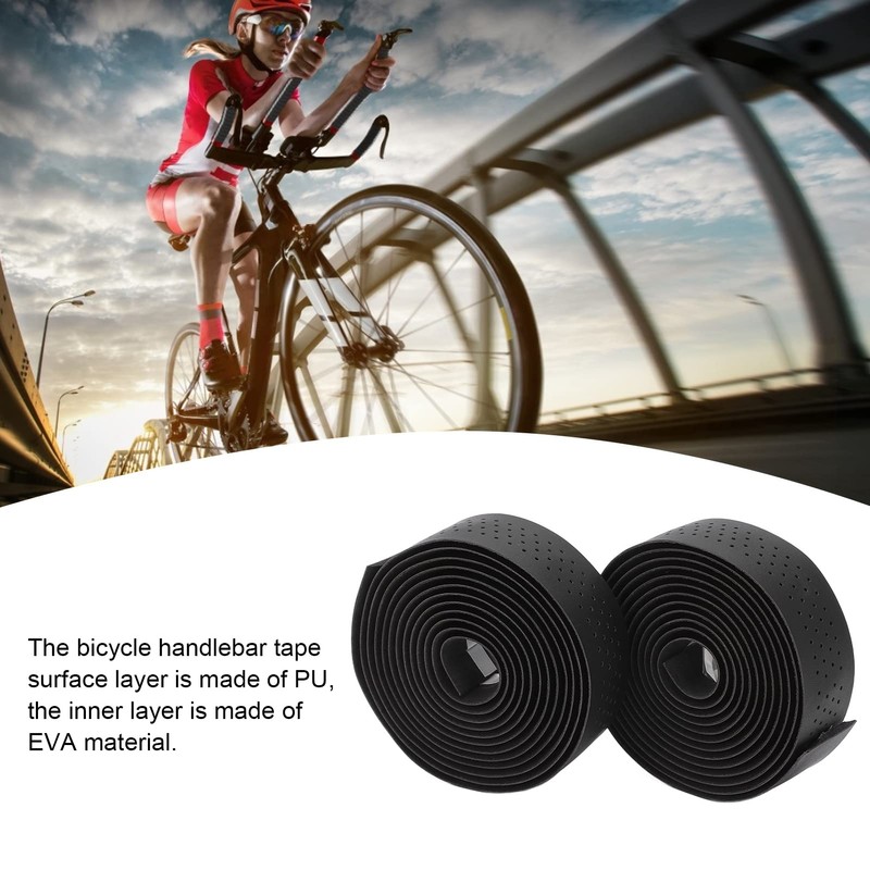 Cinta para Manillar de Bicicleta, Absorción del Sudor, Antideslizante, Absorción