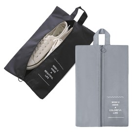 DEVENTORZ Shoe Bag, Shoe Case, 2 Pieces, Ultra Lightweight, Waterproof, Dustproof, Odor Resistant, Sports, Shoe Storage Case, Shoe Storage Bag, For Travel, Business Trips, Shoe Storage Case, Sneakers