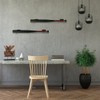 MiOYOOW 2 Pair Baseball Bat Wall Mount, Acrylic Horizontal Baseball