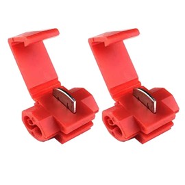 CEEYSEE Pack of 50 Wire Connector Set, Connection Terminals, Quick Disconnectors, Crimp Junction Connectors, Assortment Kit (DXJ2H)