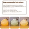 Mist Humidifier Small Onion Shape USB Lighting Quiet Small Air