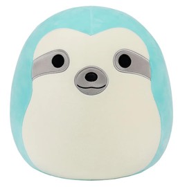 Squishmallows, Aqua The Teal Sloth, 7.5 Inch Stuffed Plush Toy
