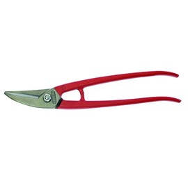 Stubai 267501 Right Curved Tin Snips, Silver/Red, 250 mm