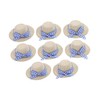 JOINPAYA 8pcs Mini Knit Mini Construction Hat Mini Hat Figure