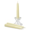 Hyoola 7" Beeswax Taper Candles 12 Pack - Handmade, All