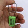 Plastic Padlock Seal with Barcode and Number Security Seals Wire