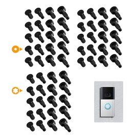 60 Pcs Ring Doorbell Screws Set, Replacement Security Screws, Spare Screws for Ring Doorbell Accessories, Compatible with Video Doorbell Smart Doorbell(T6/T15)