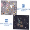 Mikinona 10pcs Cotton Yarn Dish Cloths Reusable Dish Rags Kitchen