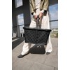reisenthel carrybag glossy dots black - Sturdy shopping basket with