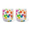 Silipint: Stemless Wine Glasses 12oz: 4 Pack - Polka Dot