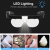 5X Magnifying Headset with LED Light Magnifying Glass Head Mounted