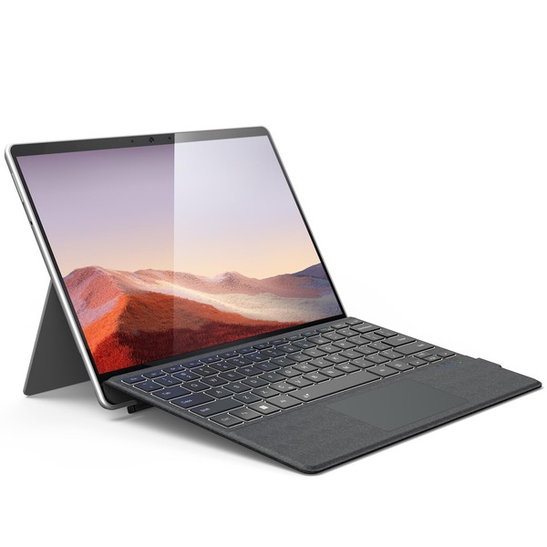 Omikamo Surface Pro Keyboard, Wireless, Compatible with Surface Pro 7/6/5/4/3,