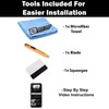 BOGAR TECH DESIGNS Full Headlight Taillight Tint Kit Compatible with