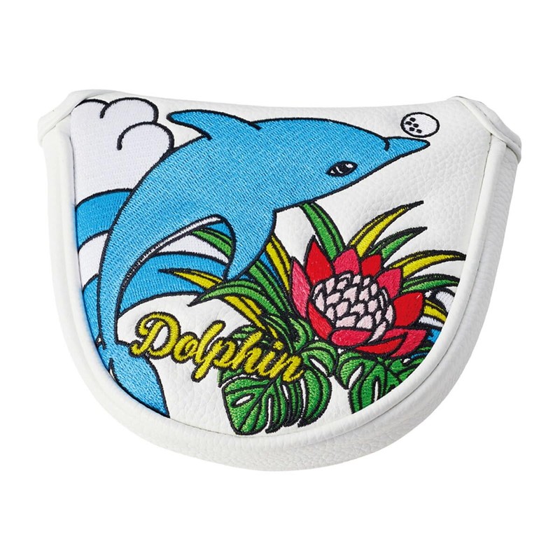 WINWIN STYLE WINWIN-WINN STYLE SPLASH DOLPHIN Putter Cover, Pin Type/Mallet