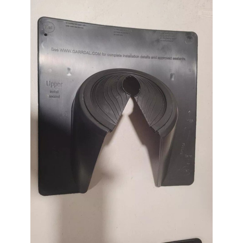 GARRDAL12+ Garrdal pipe flashing for steep roofs 12/12 and steeper