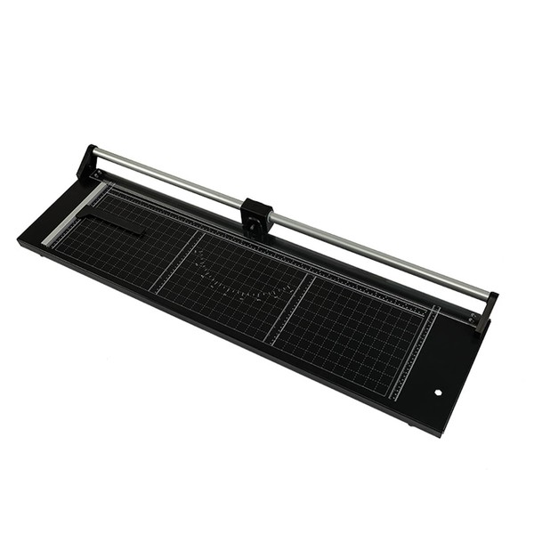 UOIENRT 36Inch Manual Precision Rotary Paper Trimmer, Rotary Paper Cutter Trimme with 2spare Blades, Sharp Photo Paper Cutter for Paper, Photo, PVC, etc