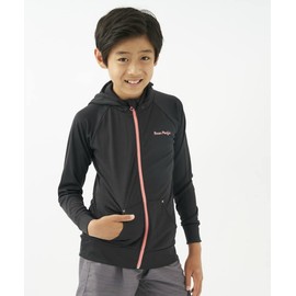 Ocean Pacific 569433 Kids One-Point Logo Rash Guard, Black