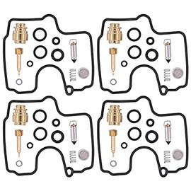 Doo Engy 4x Carburettor Repair Kit for Ya-maha YZF R1 1000 YZFR1 Year of Manufacture 1998-2002