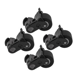 KOMBIUDA 4Pcs Pinch Roller for Cassette Tape Recorder Durable Guide Pulley Wheels for Audio Radio Devices Easy to Install Bearing Rollers for Stereo Players and Video Equipment