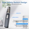 ZQMW Torch Lighter, Butane Lighter, Windproof Adjustable Big Jet Flame