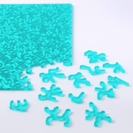 Impossible Ocean - Unique Jigsaw Puzzle - Blue Transparent Acrylic 240 Pieces Non-Repeat Shape - Difficult Puzzle for Adults - Clear Hard Interest Puzzle by GEMTURT (Ocean 240 Pieces)