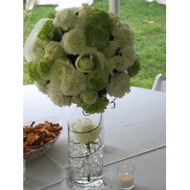 Deco Water Beads - Colorful Vase Filler & Centerpiece, Wedding Favors & Unlimited Uses & Create Your Own Candle Holders (Clear/Transparent)