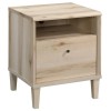 Sauder Willow Place Engineered Wood Nightstand in Pacific Maple