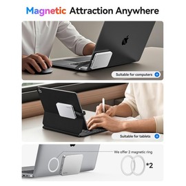 ORICO BookDrive 512 GB Magnetic External SSD with PD 100W Charging for Labtop & USB-C Smartphone - Magsafe Portable Solid State Drive, 1000MB/s for USB 3.2 Gen2 - P10Plus