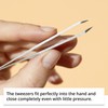 Rubis Classic Collection - Professional Eyebrow Tweezers Slanted Tip -