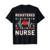 Lustiges RN Nurse Xmas Registered Nurse Christmas T-Shirt