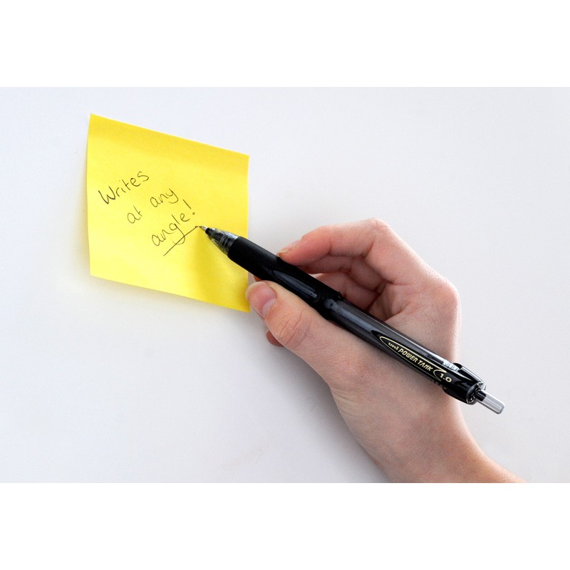 uni-ball SN-220 Power Tank Retractable Ballpoint Pen 1.0mm Black Ink