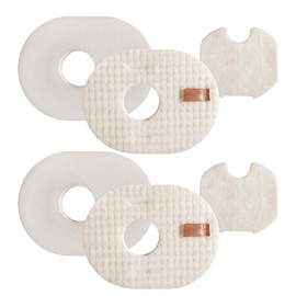 Eztronics Corp For Shark Rocket Vacuum Filter 2 Pack for HV300, HV301, HV300W, HV302, HV305, HV310, UV450 Foam Felt Filter Kit, Replacement Parts XFFV300