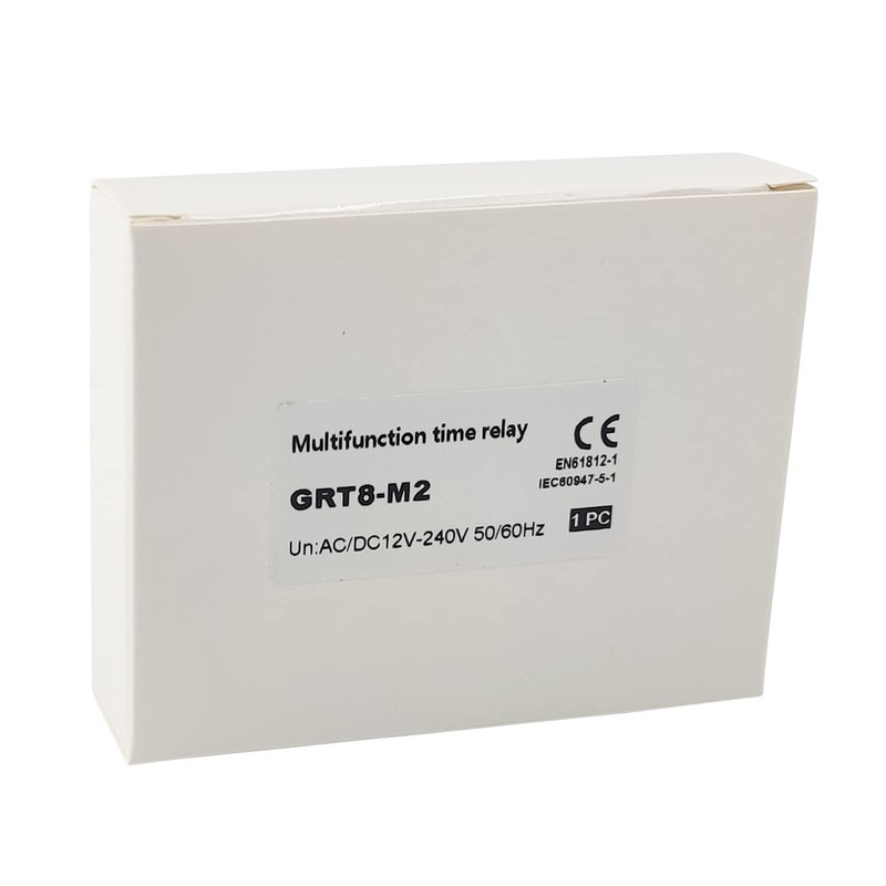 LNKWEL GRT8-M2 Multifunction Time Relay with 10 Function Choices 16A
